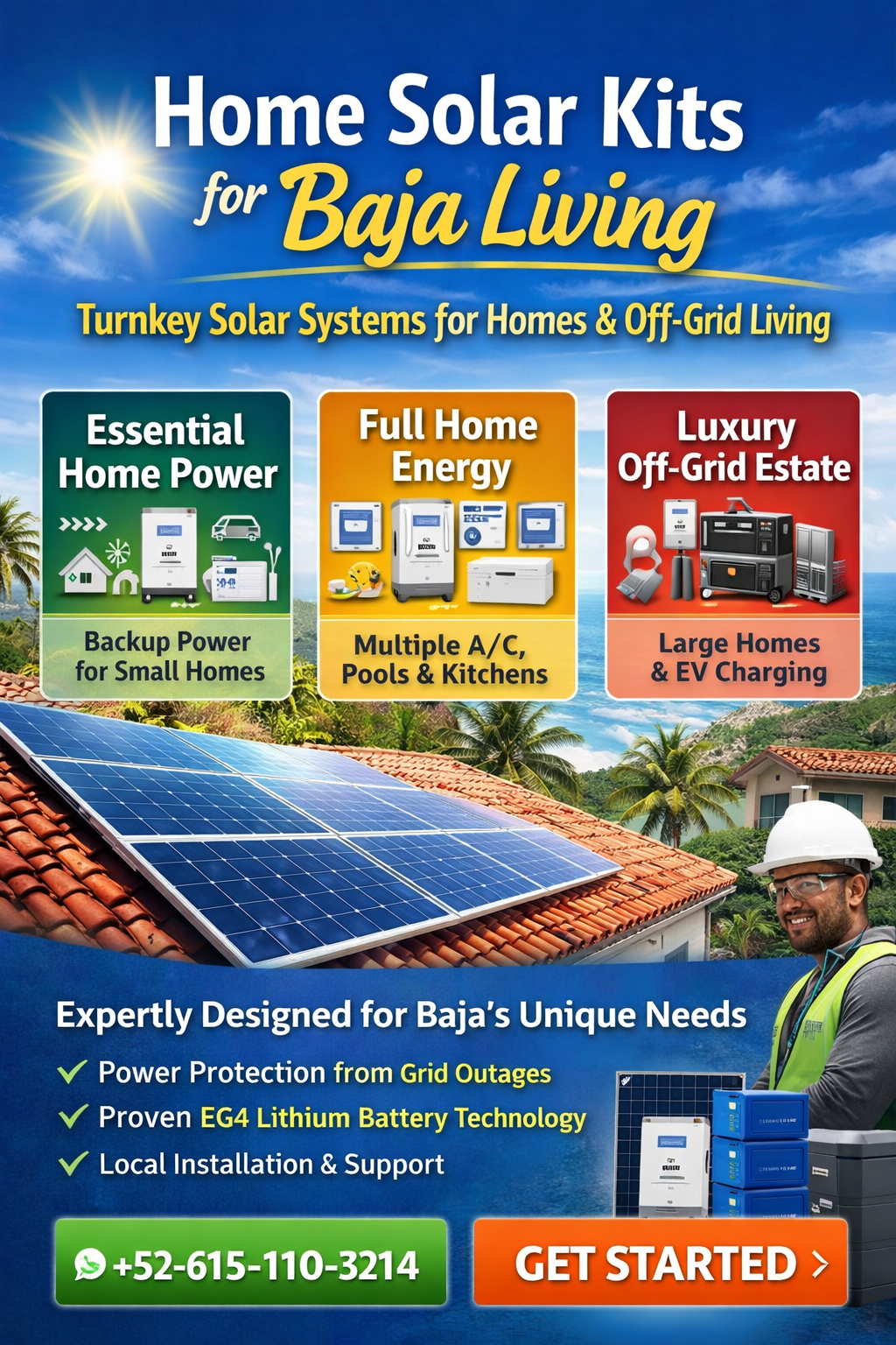 Home Solar Kits for Baja Living