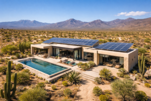 Solar powered off grid home in East Cape Baja California Sur