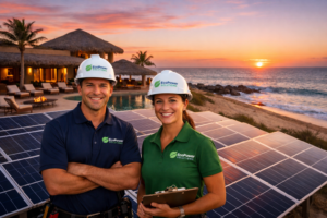 solar panels for beach houses baja california sur powering luxury vacation rental property near the ocean