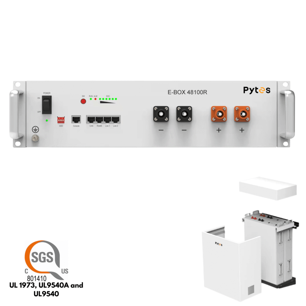 Pytes E-Box 48V 100Ah Server Rack Battery for Battery Backup Solar in Los Cabos