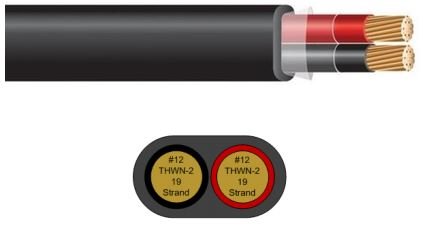 Enphase Q Cable 12AWG Raw - No Connectors, Q-12-RAW-300