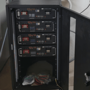 EG4 6-Slot Enclosed Battery Server Rack