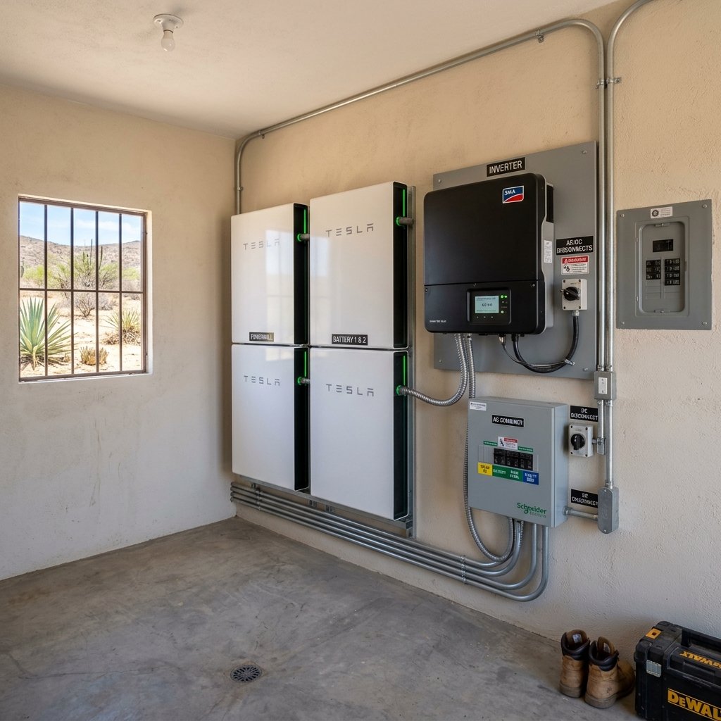 Solar battery system diagnostic and repair service in Cerritos Beach BCS